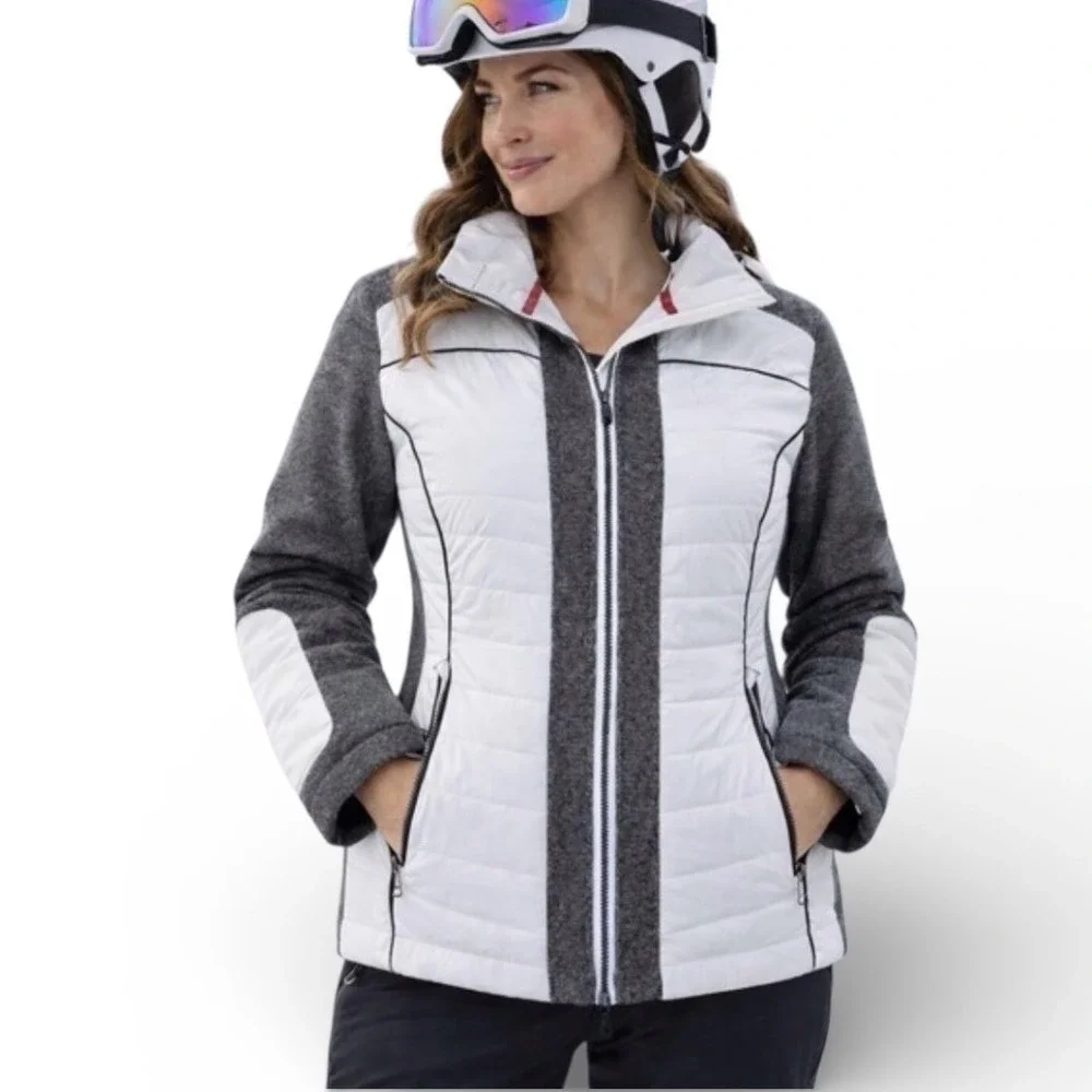 Schilthorn Official Collection Women's Apres' Ski Wool & Polyester Ski Jacket XX
